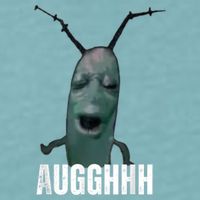 Cursed Plankton Funny Meme Sueded Cloud Jersey T-Shirt