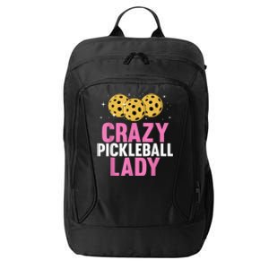 Cool Pickleball For Women, Pickleball Player & Lover City Backpack