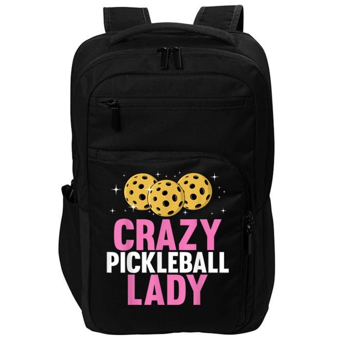 Cool Pickleball For Women, Pickleball Player & Lover Impact Tech Backpack