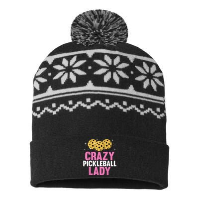 Cool Pickleball For Women, Pickleball Player & Lover USA-Made Snowflake Beanie