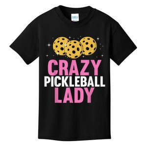 Cool Pickleball For Women, Pickleball Player & Lover Kids T-Shirt