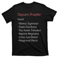 Childcare Provider Funny Definition T-Shirt