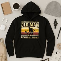Cool Pickleball For  Paddle Pickleball Player Hoodie