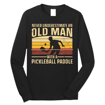 Cool Pickleball For  Paddle Pickleball Player Long Sleeve Shirt