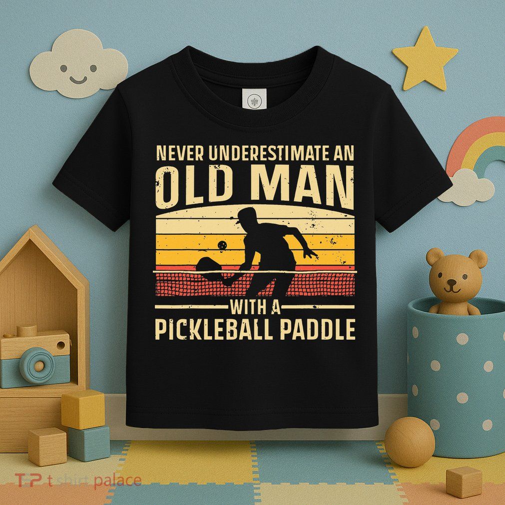 Cool Pickleball For  Paddle Pickleball Player Toddler T-Shirt