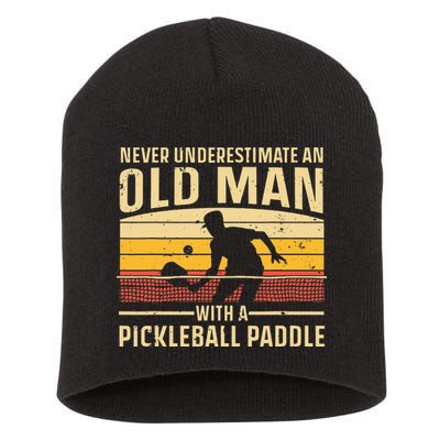 Cool Pickleball For  Paddle Pickleball Player Short Acrylic Beanie