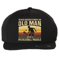 Cool Pickleball For  Paddle Pickleball Player Wool Snapback Cap