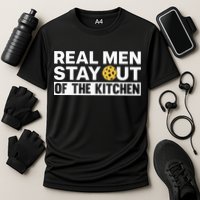 Cool Pickleball For Dad Pickle Ball Team Kitchen Cooling Performance Crew T-Shirt