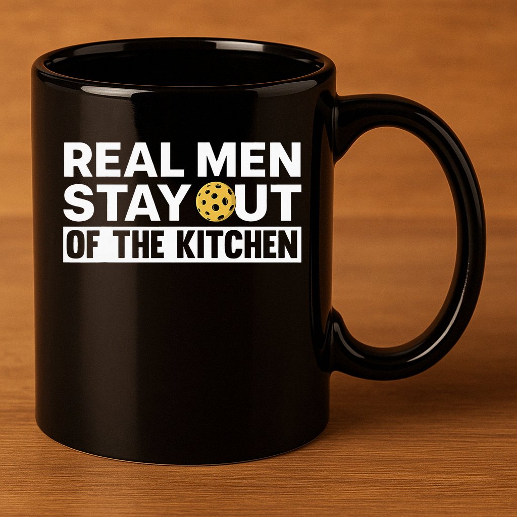 Cool Pickleball For Dad Pickle Ball Team Kitchen 11oz C Handle Ceramic Mug