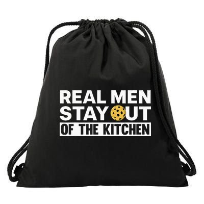 Cool Pickleball For Dad Pickle Ball Team Kitchen Drawstring Bag