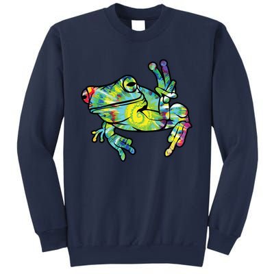 Cool Peace Frog Tie Dye Sweatshirt