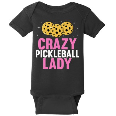 Cool Pickleball For  Pickleball Player Baby Bodysuit