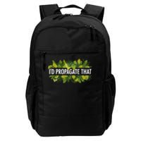 Cool Plant For Men Women Propagation Plant Lover Gardener Daily Commute Backpack