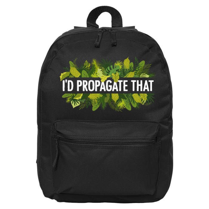 Cool Plant For Men Women Propagation Plant Lover Gardener 16 in Basic Backpack