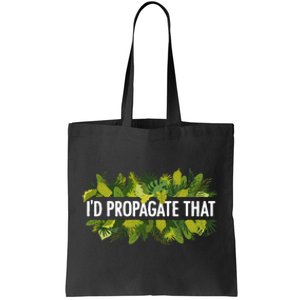 Cool Plant For Men Women Propagation Plant Lover Gardener Tote Bag