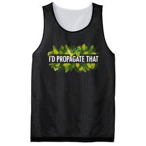 Cool Plant For Men Women Propagation Plant Lover Gardener Mesh Reversible Basketball Jersey Tank