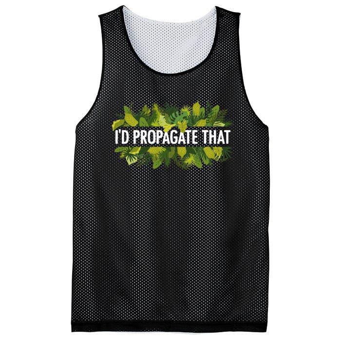 Cool Plant For Men Women Propagation Plant Lover Gardener Mesh Reversible Basketball Jersey Tank