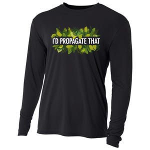 Cool Plant For Men Women Propagation Plant Lover Gardener Cooling Performance Long Sleeve Crew