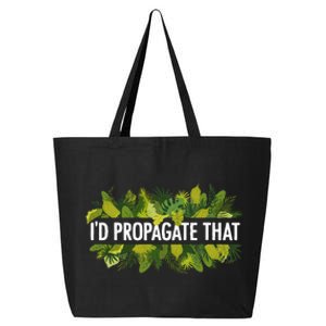 Cool Plant For Men Women Propagation Plant Lover Gardener 25L Jumbo Tote