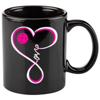 Cute Pickleball For  Ladies I Love Pickleball 11oz C Handle Ceramic Mug
