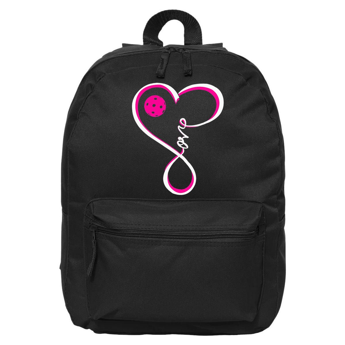 Cute Pickleball For  Ladies I Love Pickleball 16 in Basic Backpack