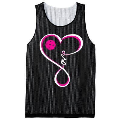 Cute Pickleball For  Ladies I Love Pickleball Mesh Reversible Basketball Jersey Tank