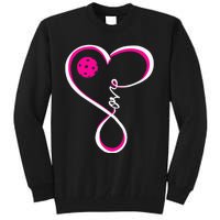 Cute Pickleball For  Ladies I Love Pickleball Tall Sweatshirt