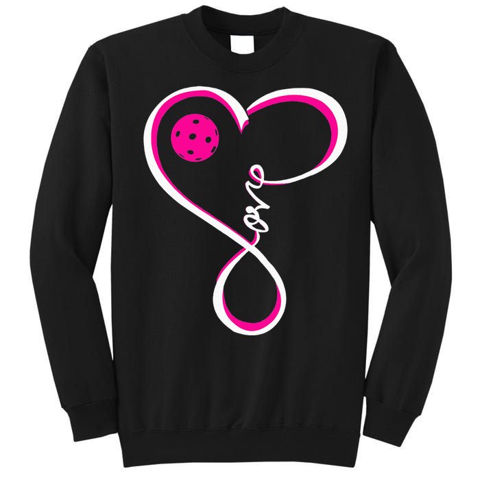 Cute Pickleball For  Ladies I Love Pickleball Tall Sweatshirt