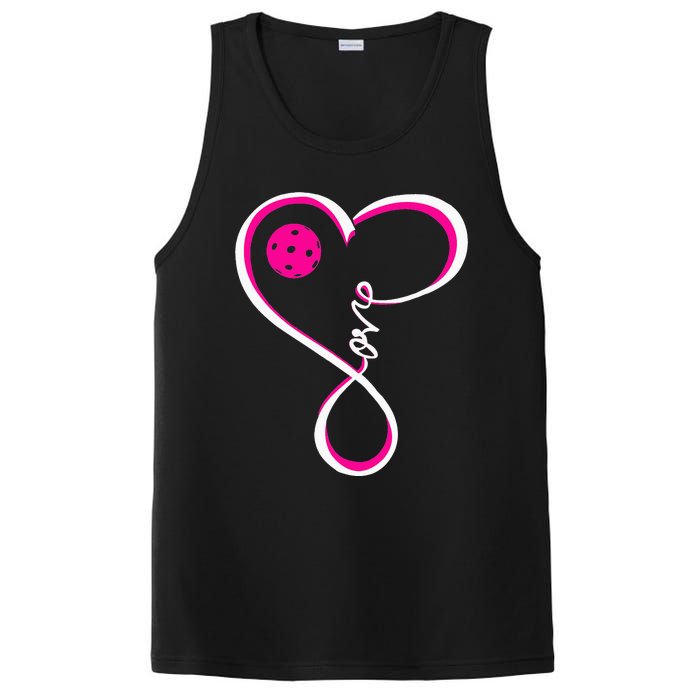 Cute Pickleball For  Ladies I Love Pickleball PosiCharge Competitor Tank