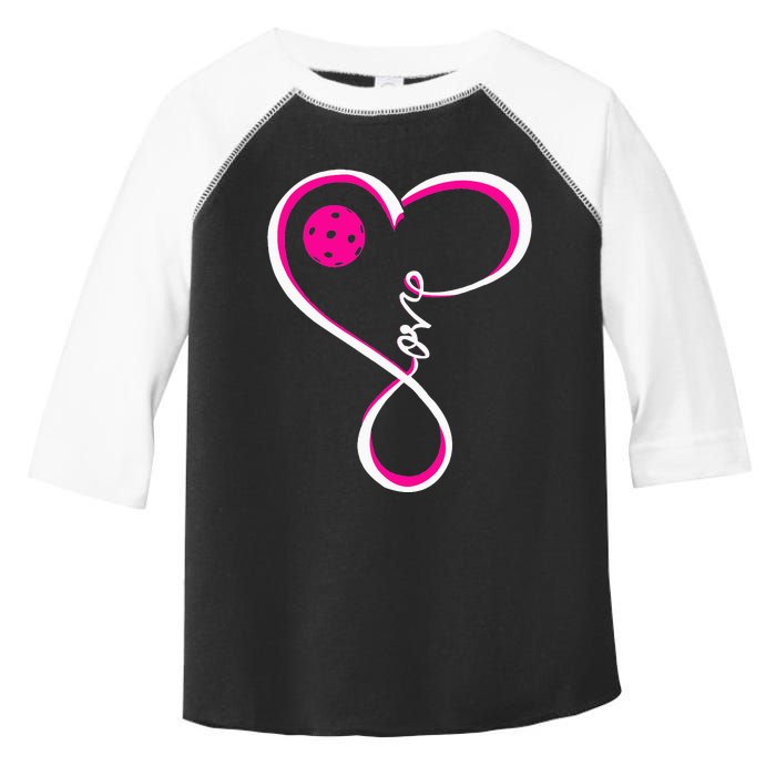 Cute Pickleball For  Ladies I Love Pickleball Toddler Fine Jersey T-Shirt