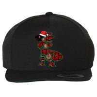 Christmas Protogen Fursuit Tartan Fursona Wool Snapback Cap