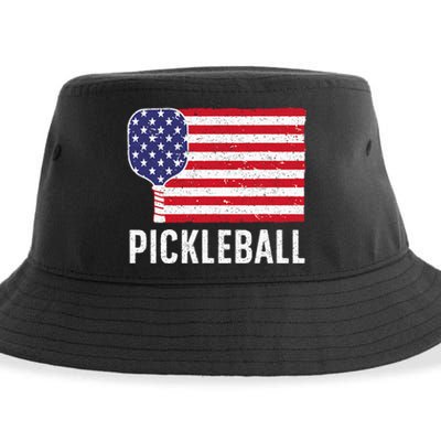 Cool Pickleball For Men Women Paddle Sport Pickleball Lover Sustainable Bucket Hat