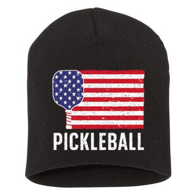 Cool Pickleball For Men Women Paddle Sport Pickleball Lover Short Acrylic Beanie