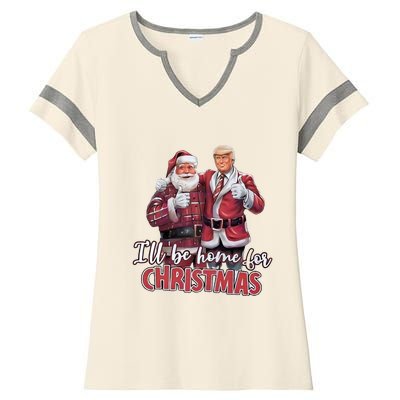 Christmas Pajamas Funny Christmas Parties Ladies Halftime Notch Neck Tee