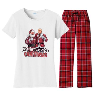 Christmas Pajamas Funny Christmas Parties Women's Flannel Pajama Set