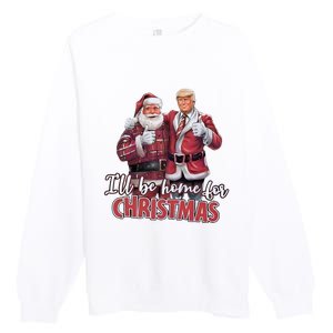 Christmas Pajamas Funny Christmas Parties Premium Crewneck Sweatshirt