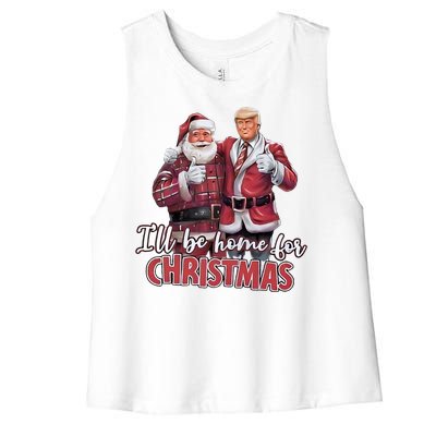 Christmas Pajamas Funny Christmas Parties Women's Racerback Cropped Tank