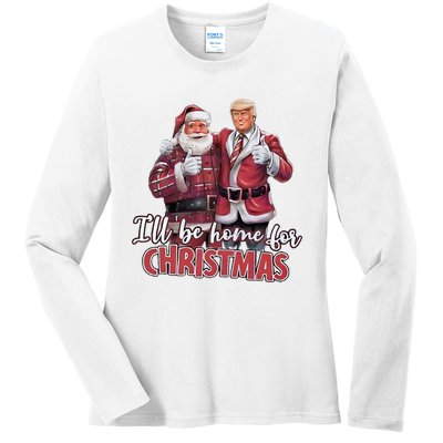 Christmas Pajamas Funny Christmas Parties Ladies Long Sleeve Shirt