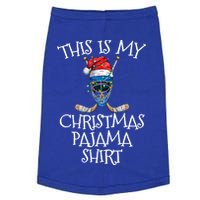 Christmas Pajama Gift Christmas Hockey Ball Santa Hat Gift Doggie Tank