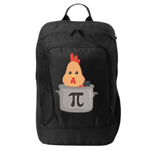 Chicken Pi Gift I Funny Math Teacher Pday Gift Cool Gift City Backpack