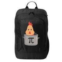 Chicken Pi Gift I Funny Math Teacher Pday Gift Cool Gift City Backpack