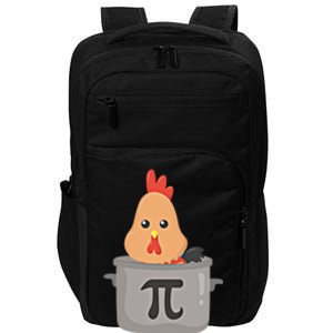 Chicken Pi Gift I Funny Math Teacher Pday Gift Cool Gift Impact Tech Backpack