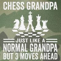 Chess Player Grandpa Saying For Chess Board Game Lover Fans Legacy Tie Dye Trucker Hat