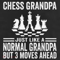 Chess Player Grandpa Saying For Chess Board Game Lover Fans Cool Comfort Performance Bucket Hat