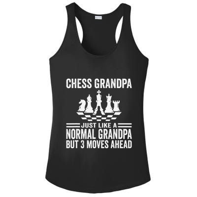 Chess Player Grandpa Saying For Chess Board Game Lover Fans Ladies PosiCharge Competitor Racerback Tank