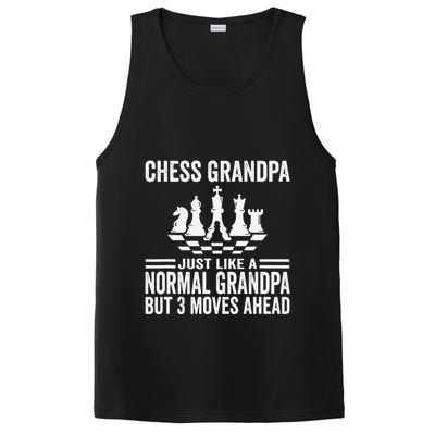 Chess Player Grandpa Saying For Chess Board Game Lover Fans PosiCharge Competitor Tank
