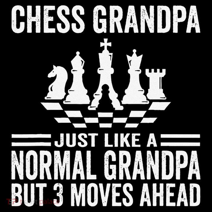 Chess Player Grandpa Saying For Chess Board Game Lover Fans Tie Dye Hoodie