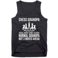 Chess Player Grandpa Saying For Chess Board Game Lover Fans Tank Top