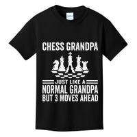 Chess Player Grandpa Saying For Chess Board Game Lover Fans Kids T-Shirt