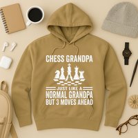 Chess Player Grandpa Saying For Chess Board Game Lover Fans Hoodie